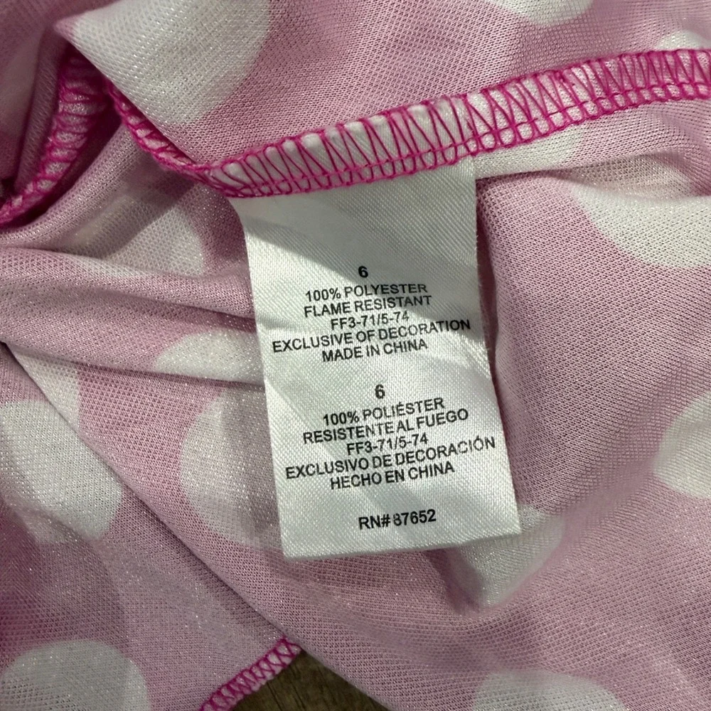 Disney Girls Frozen Elsa and Minnie Mouse Nightgown Bundle 2pc Pink Blue Size 6 - Picture 5 of 9